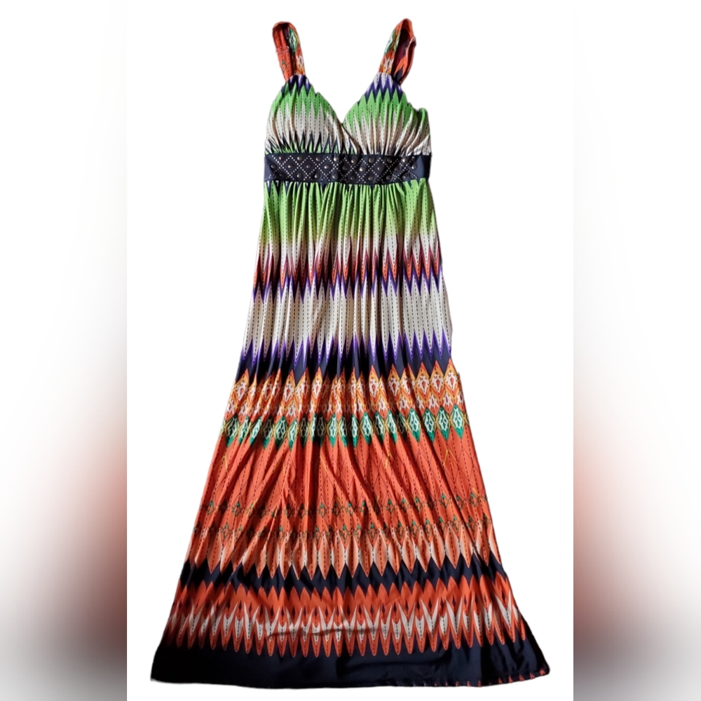 Bright Colorful Sundress - Size L
